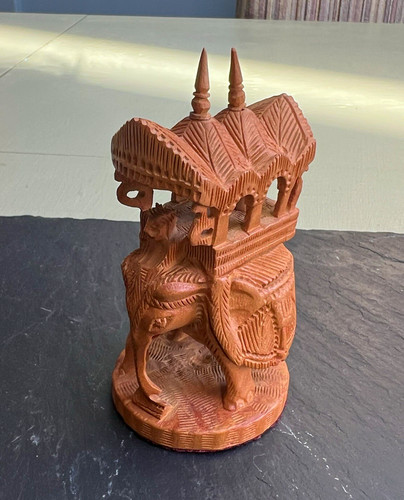 Len skeels hand - hand, carved