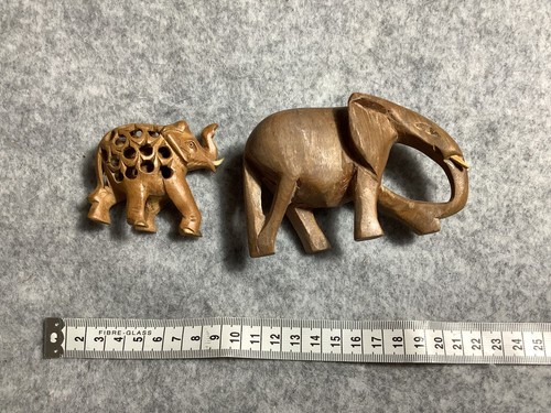 Wooden elephants 12 cm - elephants,