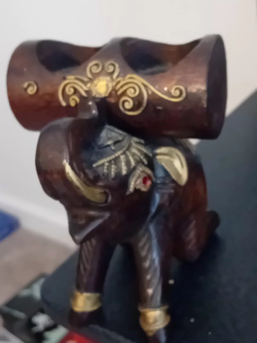 Vintage hand carved wooden - vintage, hand-carved
