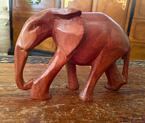 Vintage hand carved - carved, wooden