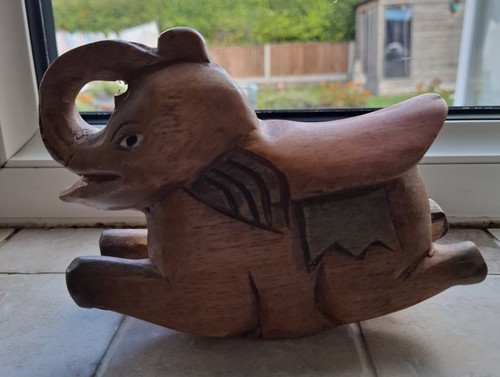 Vintage hand carved wooden - vintage,