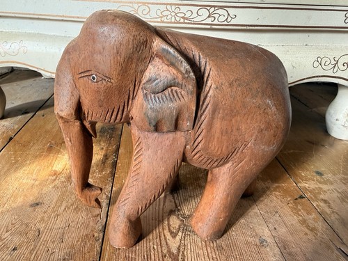 Vintage hand carved wooden - vintage,