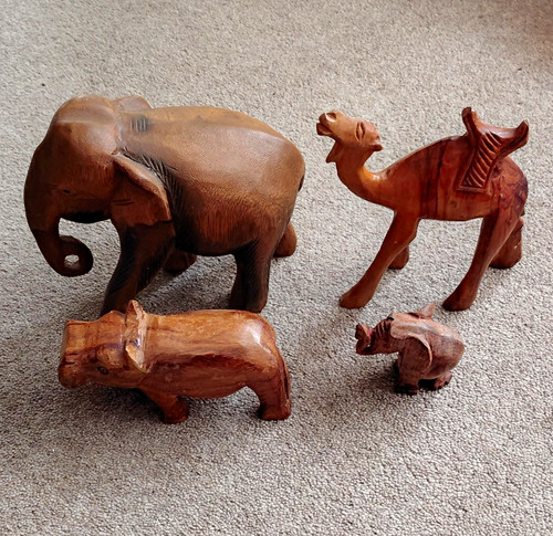 Hand carved wooden - carved,