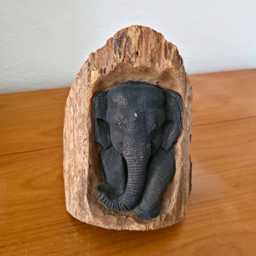 Hand carved wooden - hand,