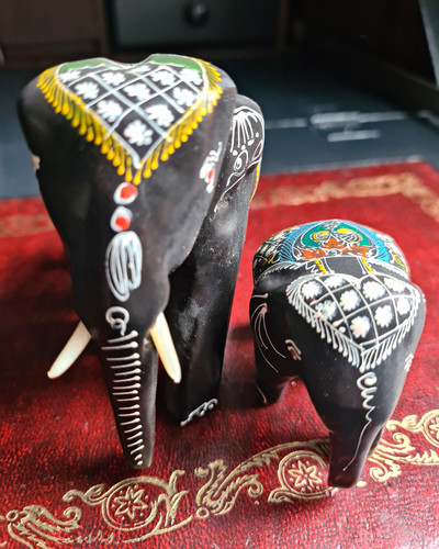 Thai hand painted wooden - thai,