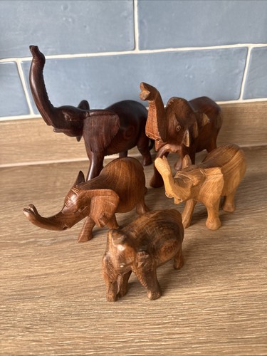 Vintage hand carved wooden - hand,