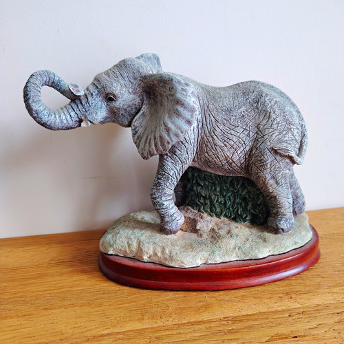 Elephant figurine ornament - elephant,