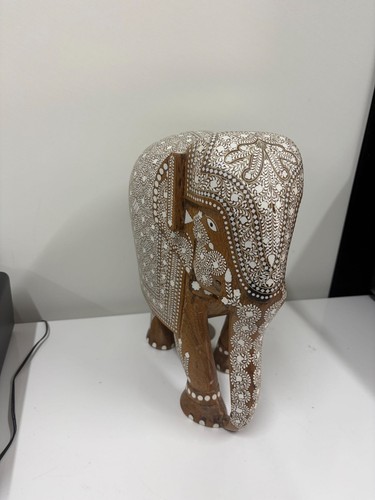 Handcrafted wooden elephant - handcrafted,