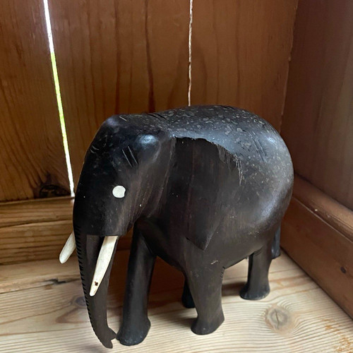 Hand carved wooden - hand,