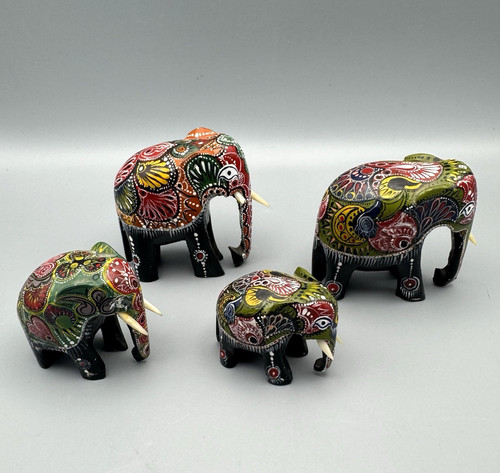 Vintage set hand painted - ,