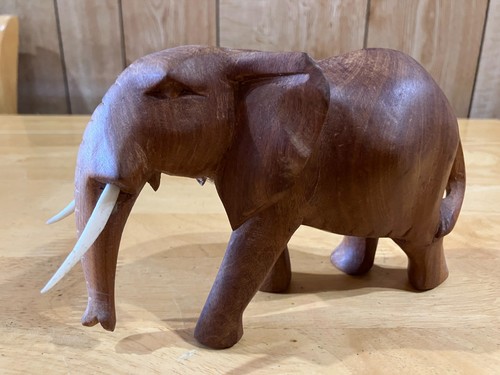 Vintage hand carved wooden - vintage,
