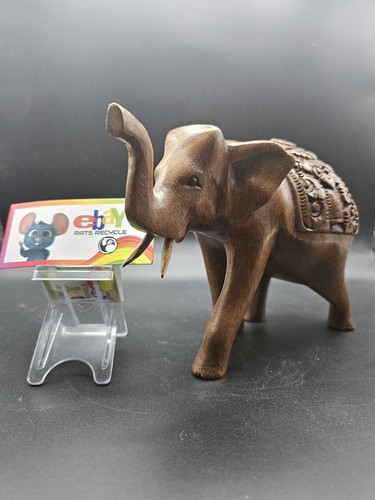 Wood carved elephant - carved,