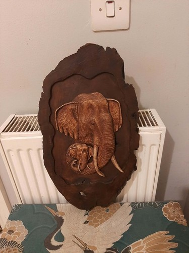 Hand carved solid wooden - hand,