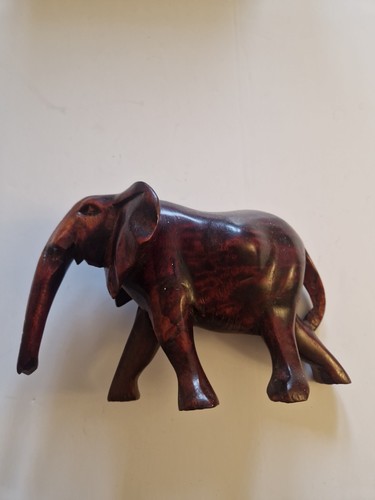 Hand carved wooden - wooden, elephant